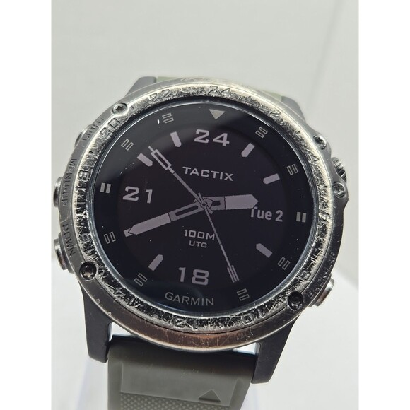 Garmin Tactix Charlie Titanium Sapphire Tactical GPS Smartwatch 51mm 100M Rugged - Picture 4 of 14